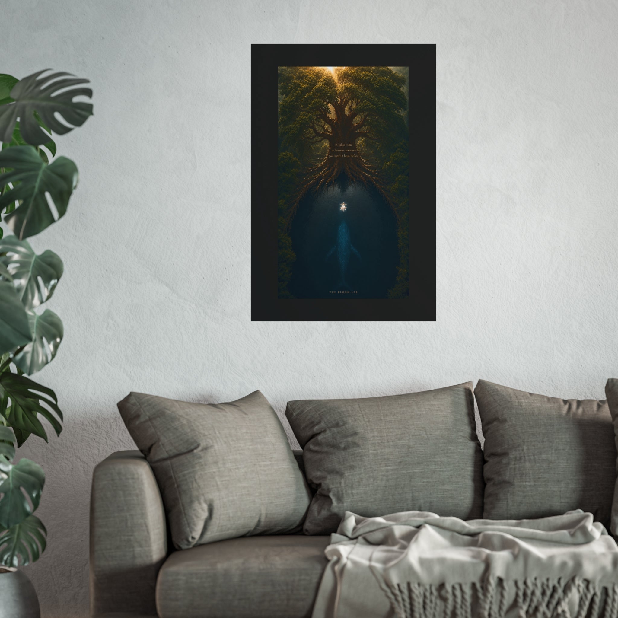 Roots of Transformation- Fine Art Poster