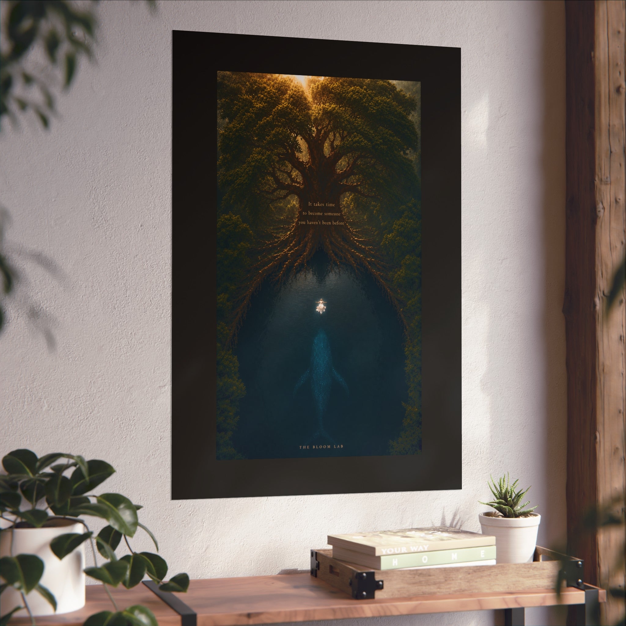 Roots of Transformation- Fine Art Poster
