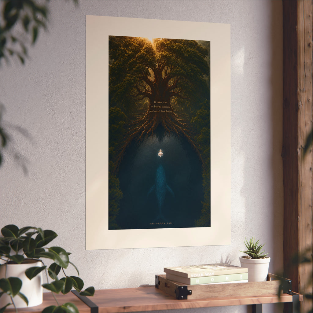 Roots of Transformation- Fine Art Poster
