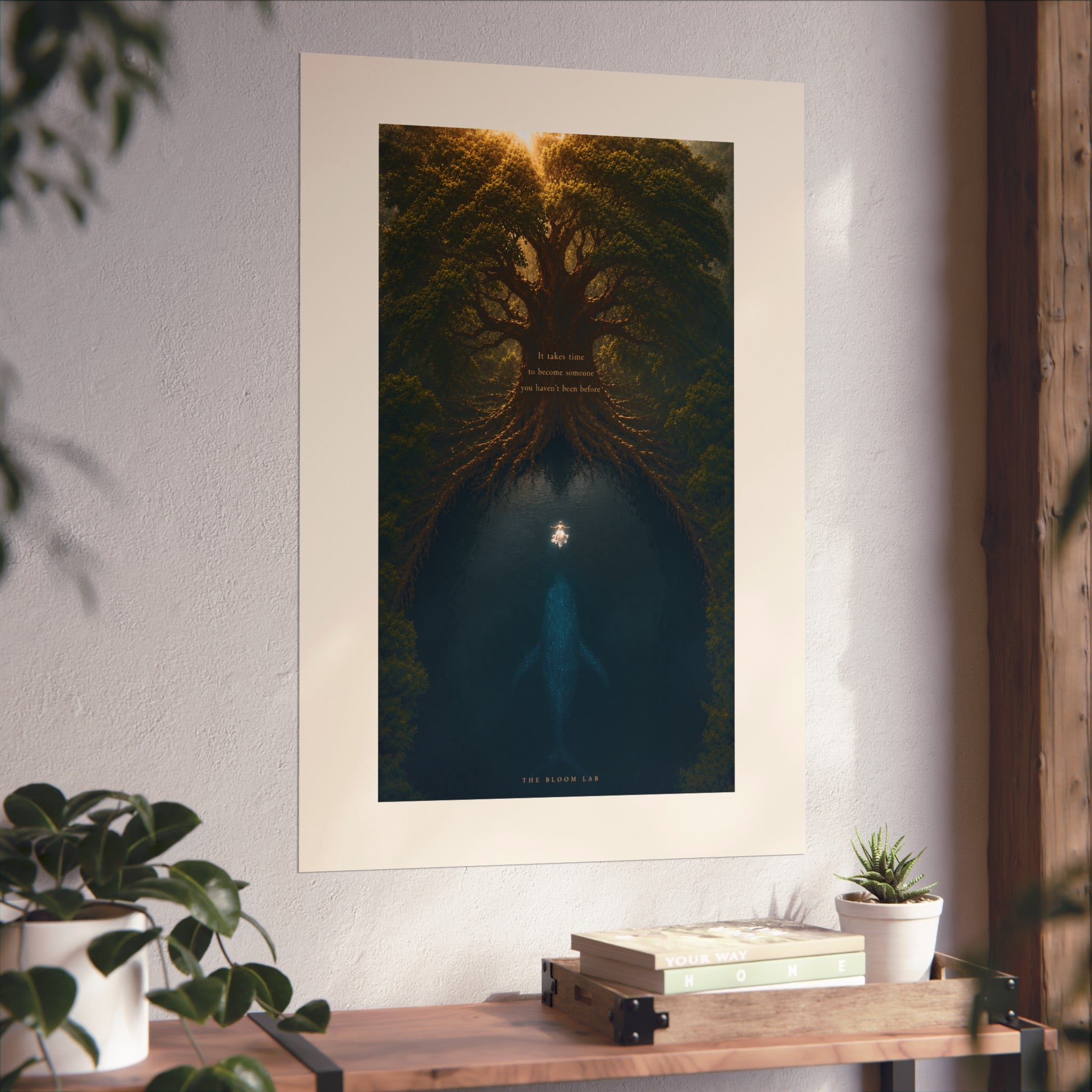 Roots of Transformation- Fine Art Poster