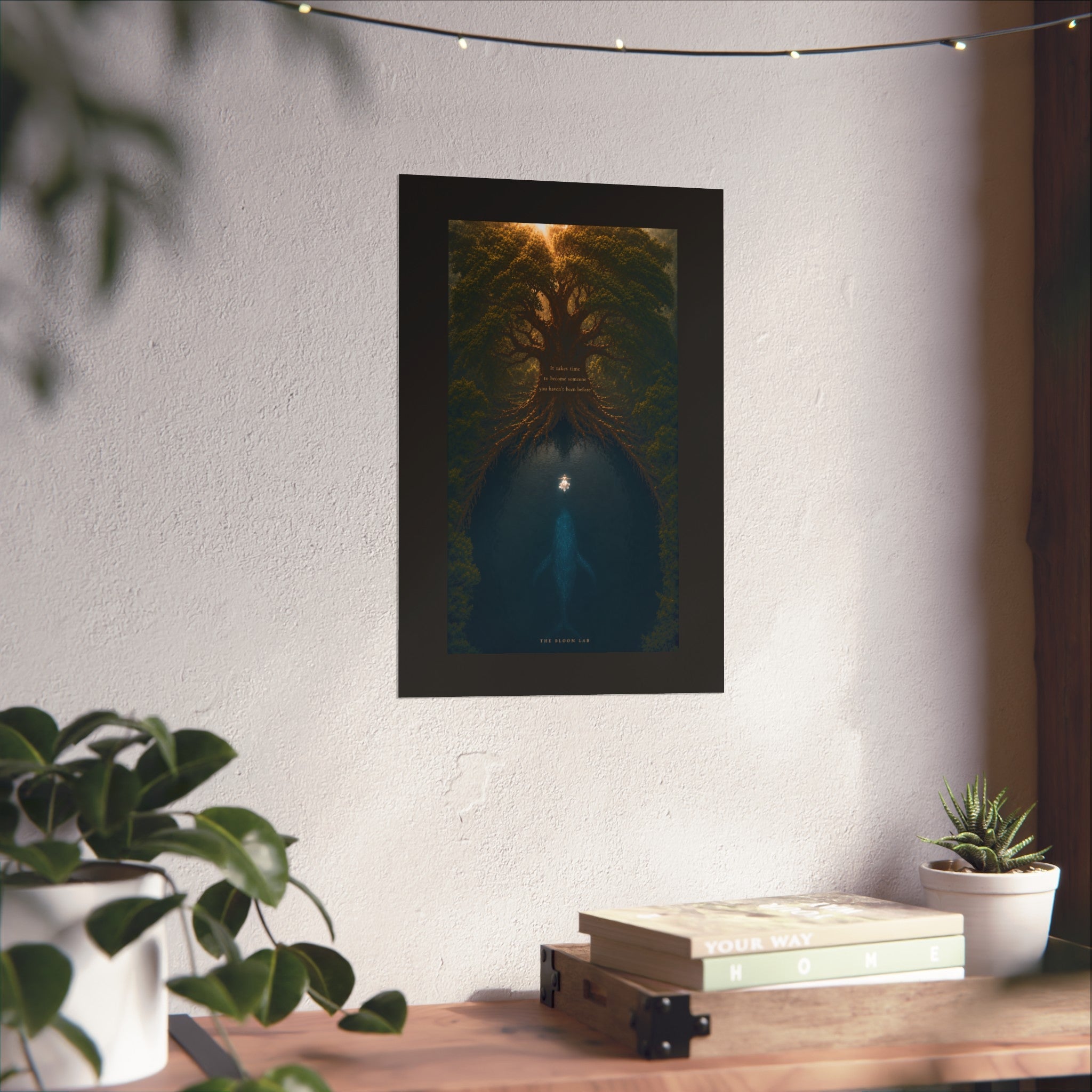 Roots of Transformation- Fine Art Poster